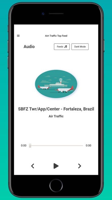 Emulate iPhone app Air Traffic Control Audio using MyAndroid