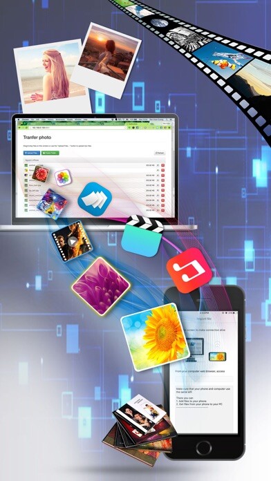 Emulate iPhone app Air Transfer - file transfer using MyAndroid Emulate iPhone app Air Transfer - file transfer using MyAndroid