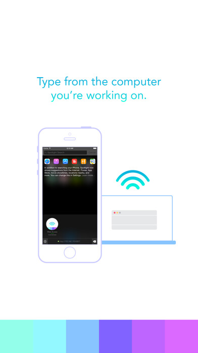 Emulate iPhone app AirType - Type, from your computer using MyAndroid Emulate iPhone app AirType - Type, from your computer using MyAndroid