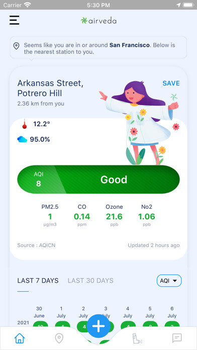 Emulate iPhone app Airveda - Air Quality using MyAndroid Emulate iPhone app Airveda - Air Quality using MyAndroid