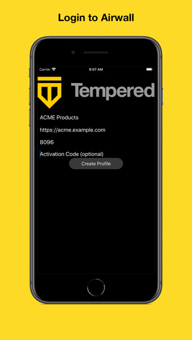 Emulate iPhone app Airwall using MyAndroid Emulate iPhone app Airwall using MyAndroid