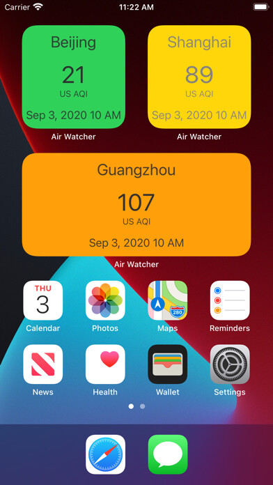 Emulate iPhone app Air Watcher using MyAndroid