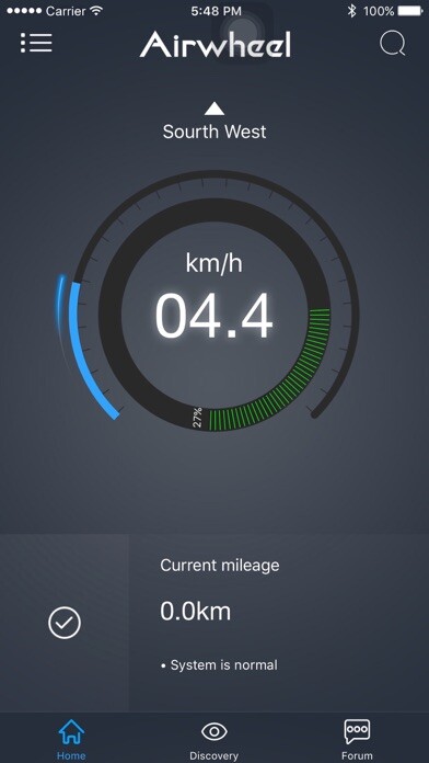 Emulate iPhone app Airwheel-Free Intelligent Life using MyAndroid