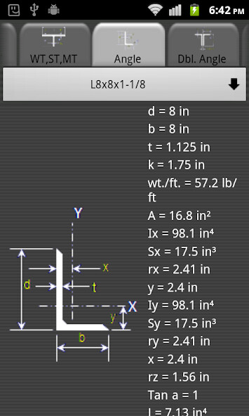 Emulate AISC Steel Tables from MyAndroid or run AISC Steel Tables using MyAndroid