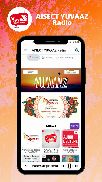 Run android online APK AISECT YUVAAZ On Demand Radio from MyAndroid or emulate AISECT YUVAAZ On Demand Radio using MyAndroid Run android online APK AISECT YUVAAZ On Demand Radio from MyAndroid or emulate AISECT YUVAAZ On Demand Radio using MyAndroid