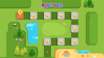 Emulate iPhone app 梯田AI高频词-sight words using MyAndroid