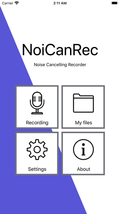 Emulate iPhone app AI Voice Recorder: NoiCanRec using MyAndroid Emulate iPhone app AI Voice Recorder: NoiCanRec using MyAndroid