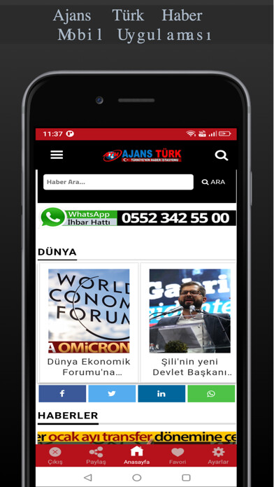 Emulate iPhone app Ajans Türk Haber using MyAndroid Emulate iPhone app Ajans Türk Haber using MyAndroid