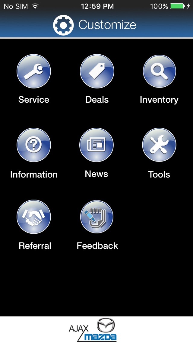 Emulate iPhone app Ajax Mazda using MyAndroid Emulate iPhone app Ajax Mazda using MyAndroid