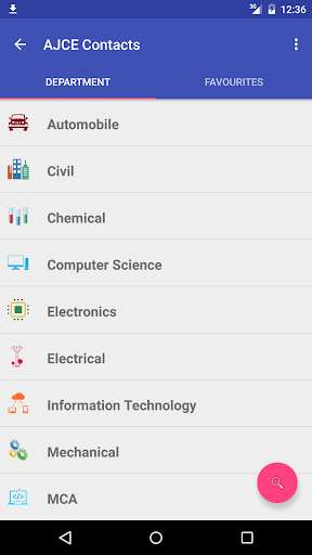Run android online APK AJCE Staff Contacts from MyAndroid or emulate AJCE Staff Contacts using MyAndroid