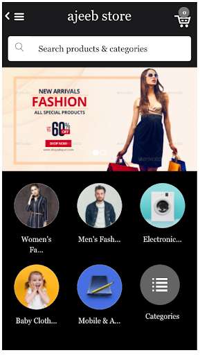 Run android online APK ajeeb store from MyAndroid or emulate ajeeb store using MyAndroid Run android online APK ajeeb store from MyAndroid or emulate ajeeb store using MyAndroid