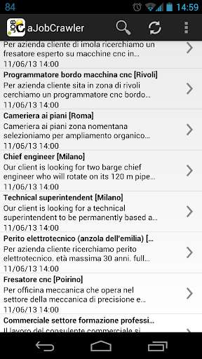 Emulate Android APK aJobCrawler Emulate Android APK aJobCrawler