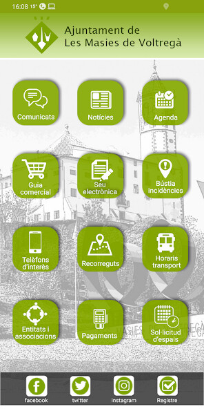 Run android online APK Ajuntament Masies Voltregà from MyAndroid or emulate Ajuntament Masies Voltregà using MyAndroid