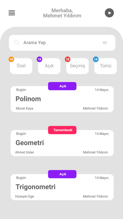 Emulate iPhone app Akademi Lise Flowi using MyAndroid