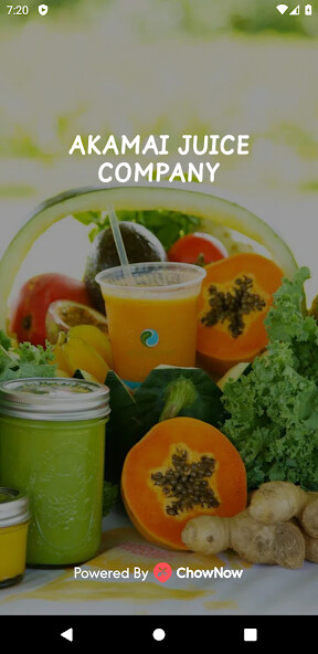 Run android online APK Akamai Juice Company from MyAndroid or emulate Akamai Juice Company using MyAndroid