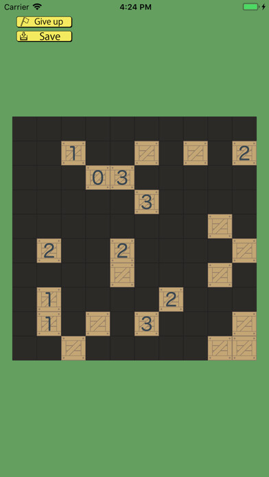 Emulate iPhone app Akari Puzzle using MyAndroid