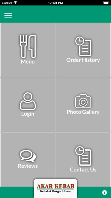Emulate iPhone app AKAR KEBAB & BURGER HOUSE using MyAndroid Emulate iPhone app AKAR KEBAB & BURGER HOUSE using MyAndroid