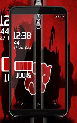 Emulate Android APK Akatsuki Zipper LockScreen Emulate Android APK Akatsuki Zipper LockScreen
