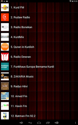 Emulate Android APK Akay Radio - Kurdish Emulate Android APK Akay Radio - Kurdish