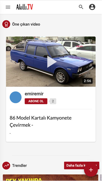 Emulate iPhone app AKILLI.TV using MyAndroid