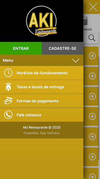 Run android online APK Aki Restaurante from MyAndroid or emulate Aki Restaurante using MyAndroid