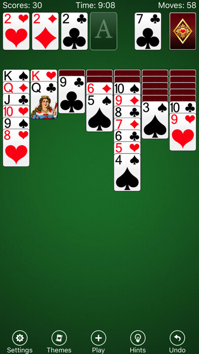 Emulate iPhone app A¹ Klondike Solitaire Classic using MyAndroid