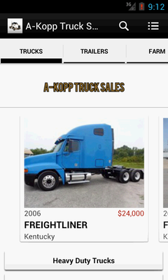 Emulate Android APK A-Kopp Truck Sales Emulate Android APK A-Kopp Truck Sales