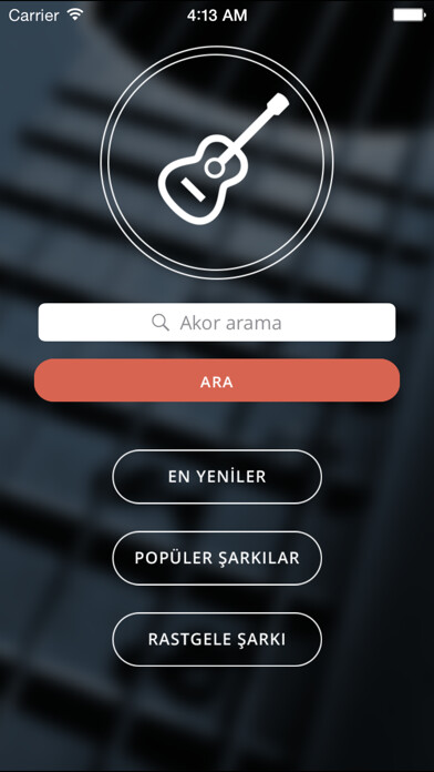 Emulate iPhone app Akorlar using MyAndroid Emulate iPhone app Akorlar using MyAndroid
