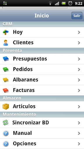 Run android online APK Akrages Pre-Sales / ERP from MyAndroid or emulate Akrages Pre-Sales / ERP using MyAndroid