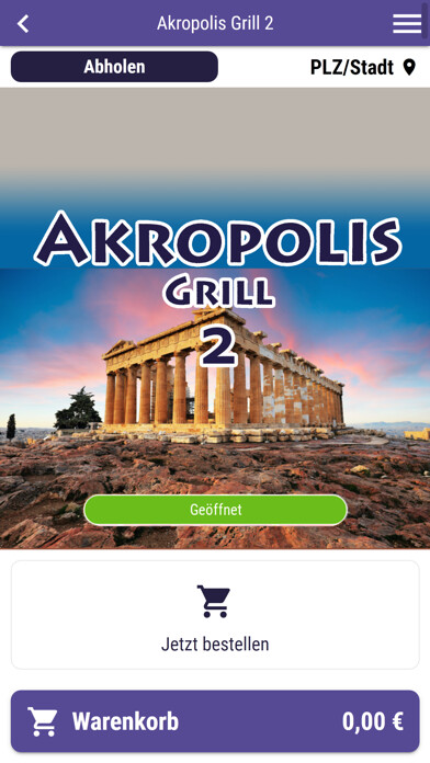 Emulate iPhone app Akropolis Grill 2 using MyAndroid Emulate iPhone app Akropolis Grill 2 using MyAndroid