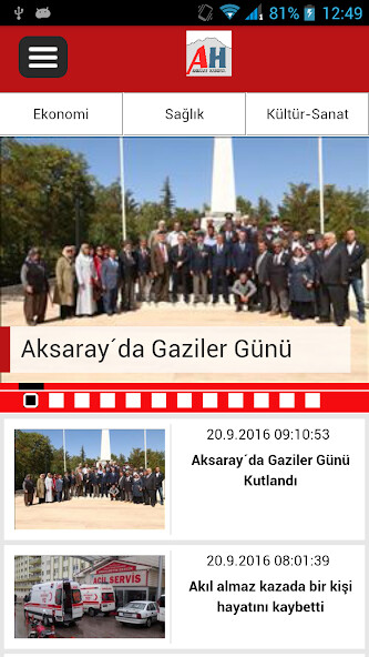 Run android online APK Aksaray Haberci from MyAndroid or emulate Aksaray Haberci using MyAndroid