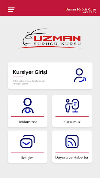 Run android online APK Aksaray Uzman Sürücü Kursu from MyAndroid or emulate Aksaray Uzman Sürücü Kursu using MyAndroid