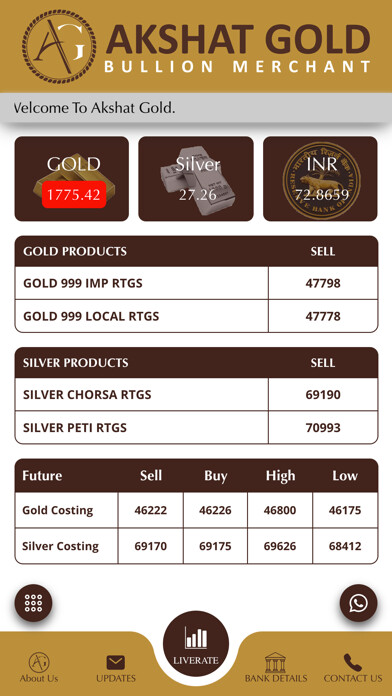 Emulate iPhone app Akshat Gold using MyAndroid Emulate iPhone app Akshat Gold using MyAndroid
