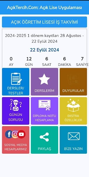 Run android online APK Açık Tercih Açık Lise Test Çöz from MyAndroid or emulate Açık Tercih Açık Lise Test Çöz using MyAndroid