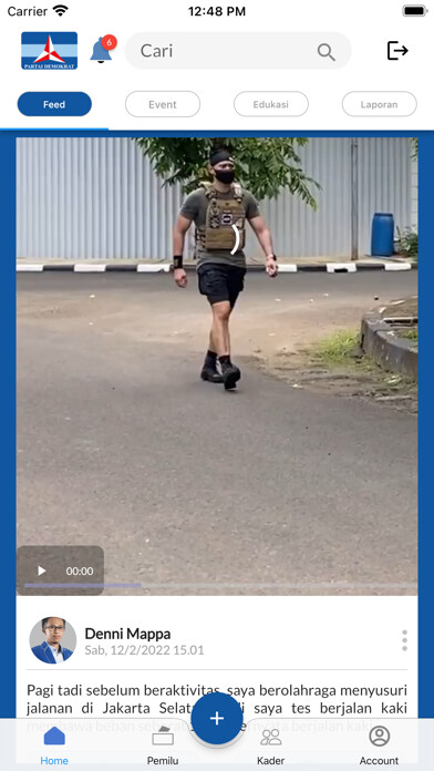 Emulate iPhone app Aku Demokrat using MyAndroid Emulate iPhone app Aku Demokrat using MyAndroid