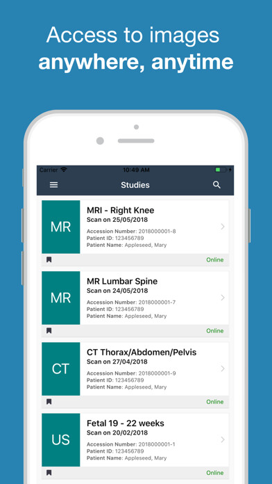 Emulate iPhone app Akunah PACS using MyAndroid Emulate iPhone app Akunah PACS using MyAndroid