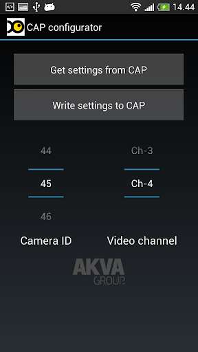 Run android online APK AKVA CAP configurator from MyAndroid or emulate AKVA CAP configurator using MyAndroid