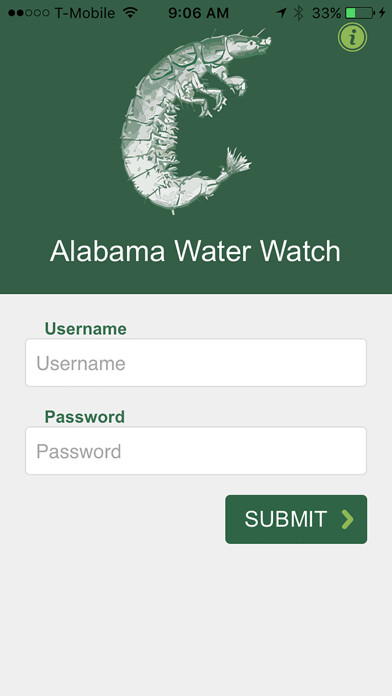 Emulate iPhone app Alabama Water Watch using MyAndroid Emulate iPhone app Alabama Water Watch using MyAndroid