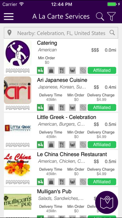 Emulate iPhone app A La Carte Services using MyAndroid Emulate iPhone app A La Carte Services using MyAndroid