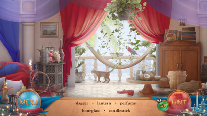 Emulate iPhone app Aladdin: Search and Find Games using MyAndroid
