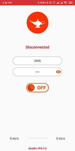Run android online APK Aladdin VPN 3 from MyAndroid or emulate Aladdin VPN 3 using MyAndroid