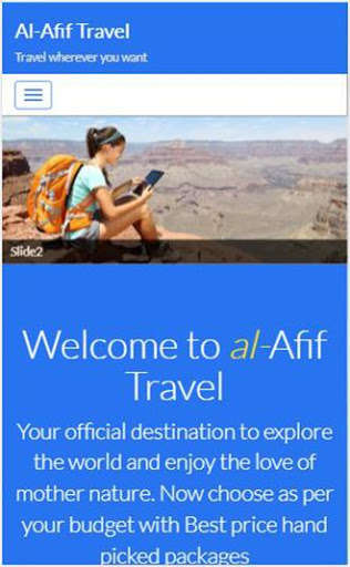 Run android online APK Al-Afif Travel from MyAndroid or emulate Al-Afif Travel using MyAndroid