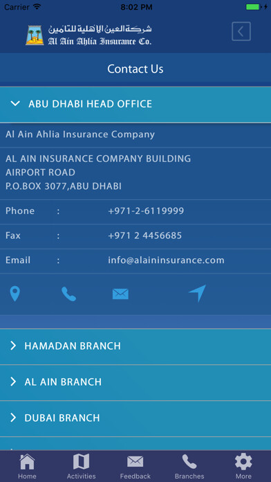 Emulate iPhone app AlAin Ahlia Insurance Company using MyAndroid Emulate iPhone app AlAin Ahlia Insurance Company using MyAndroid