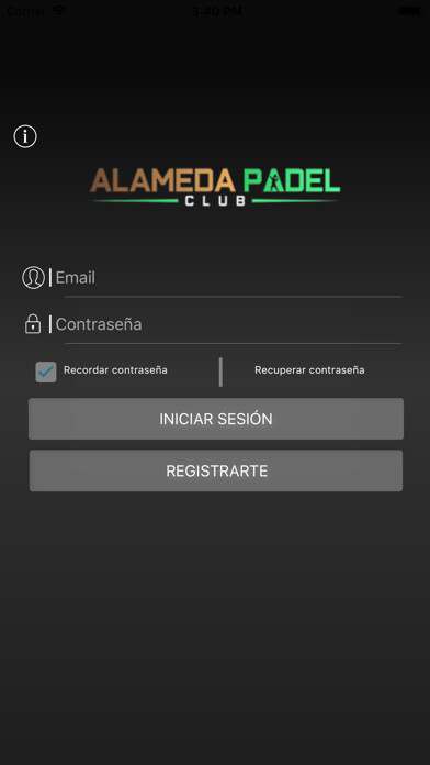 Emulate iPhone app Alameda Padel Club using MyAndroid Emulate iPhone app Alameda Padel Club using MyAndroid