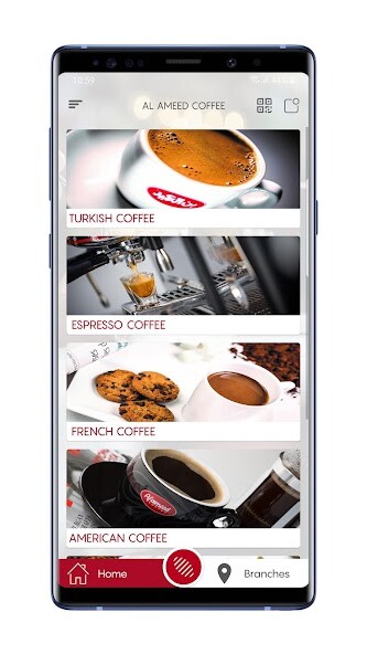 Run android online APK AL Ameed Coffee from MyAndroid or emulate AL Ameed Coffee using MyAndroid