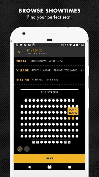 Run android online APK Alamo Drafthouse: Times + Tickets from MyAndroid or emulate Alamo Drafthouse: Times + Tickets using MyAndroid