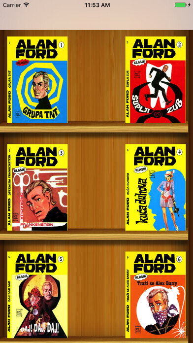 Emulate iPhone app Alan Ford 1 (KLASIK) using MyAndroid Emulate iPhone app Alan Ford 1 (KLASIK) using MyAndroid