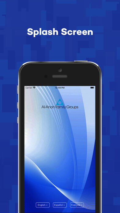 Emulate iPhone app Al-Anon Family Groups using MyAndroid