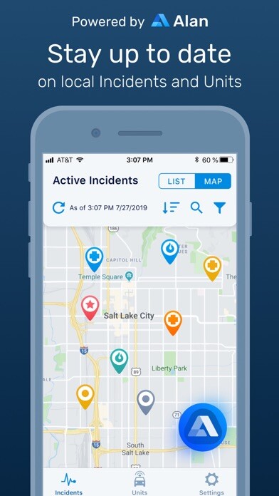 Emulate iPhone app Alan Safety using MyAndroid