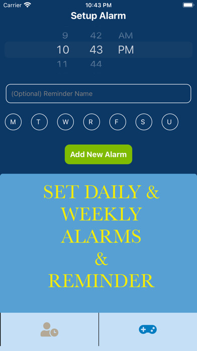 Emulate iPhone app Alaram - Alarms & Reminders using MyAndroid Emulate iPhone app Alaram - Alarms & Reminders using MyAndroid